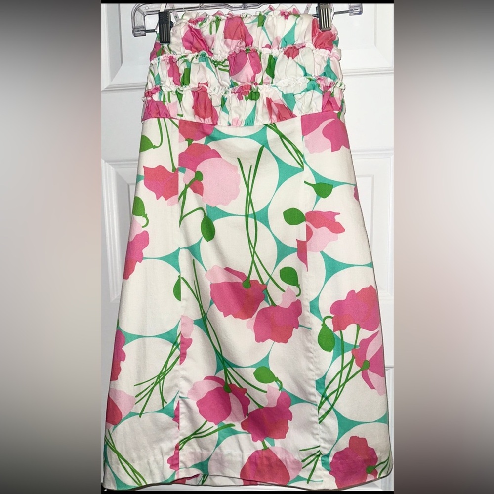 Lilly Pulitzer Franco Strapless Dress Had Me A Blast